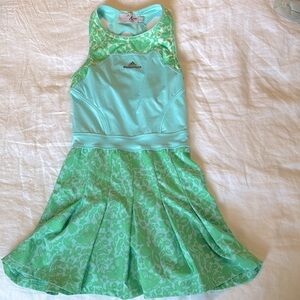 Adidas Stella McCartney tennis dress xs, green and blue